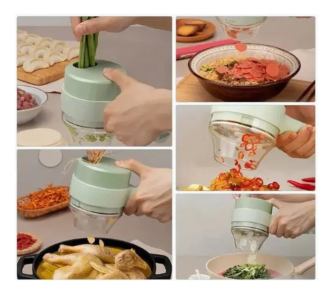 Cortador Multifuncional de Verduras 4 en 1